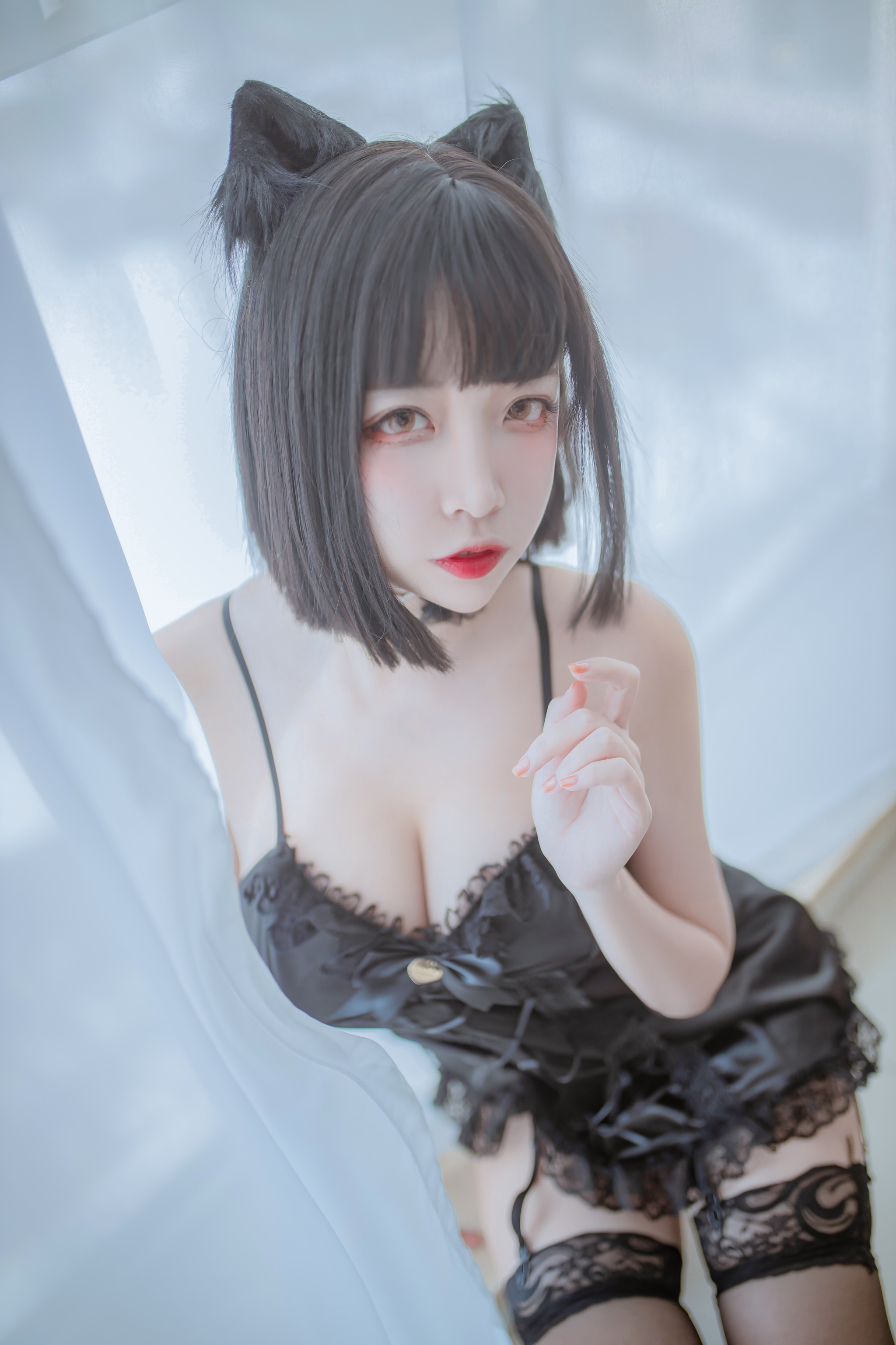 图片[1]-二佐Nisa – NO.069 二佐 x日奈娇 私房双人猫耳 [43P]-XikXak